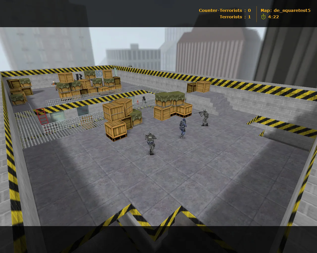 Карта de_squaretest5 для Counter-Strike 1.6: тактика и особенности — скриншот 11
