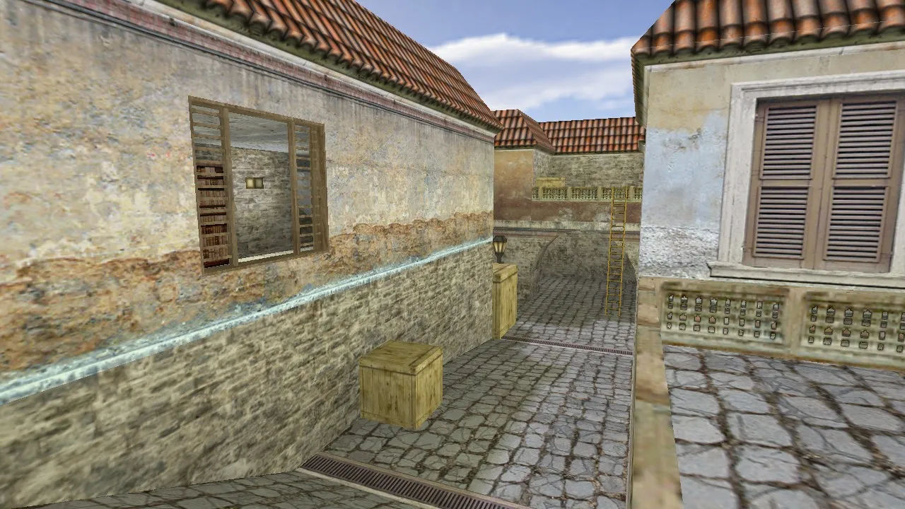 Скачать Карта de_crossfire_sector для CS 1.6: точки, маршруты, .nav для ботов, оптимизация wpoly/epoly - Скриншот