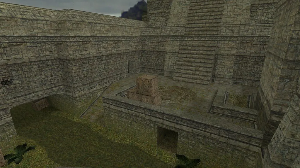 Скачать de_aztecs_gold карта для CS 1.6: тактики за Т и КТ, точки, бот-нав и оптимизация wpoly/epoly - Скриншот