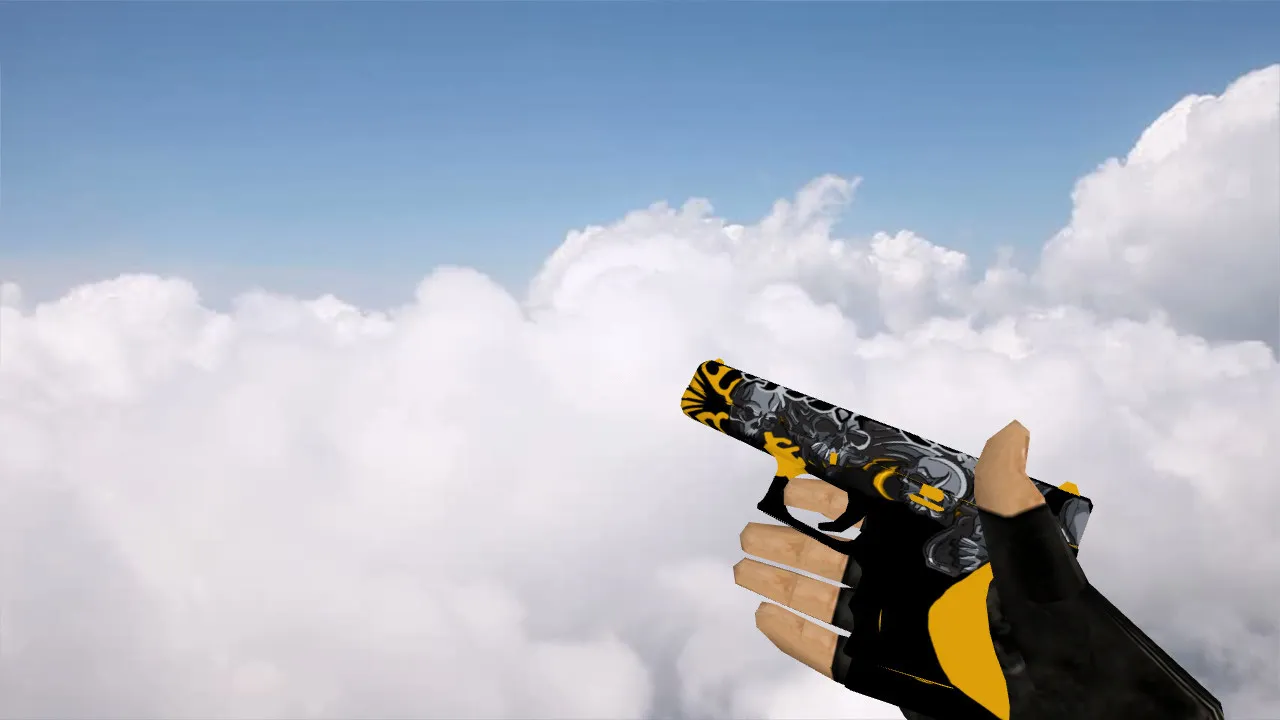 Скачать Модель Glock Bones для CS 1.6 – Идеальный Выбор для Игроков - Скриншот