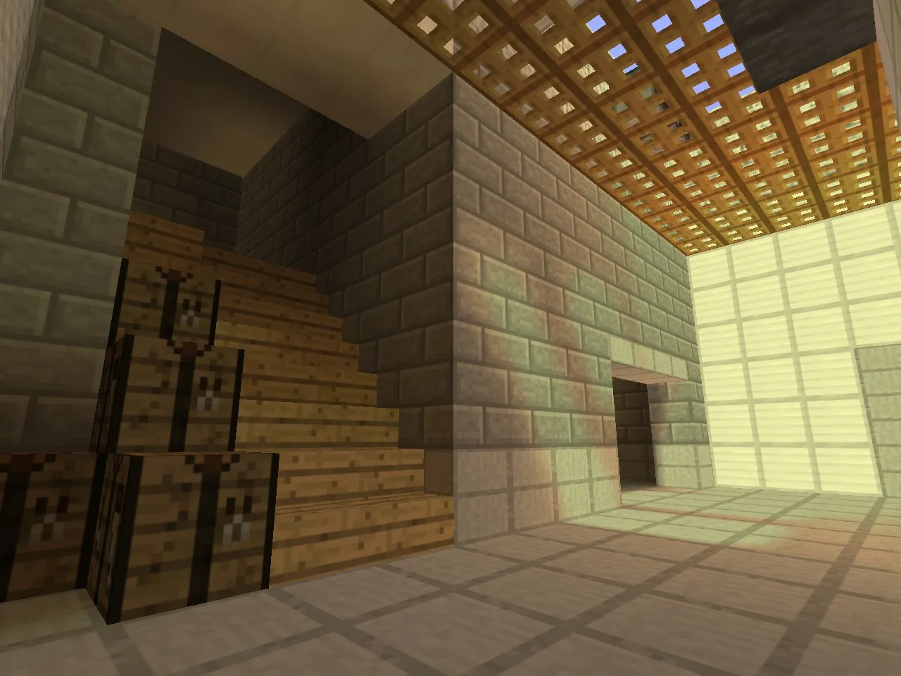 Карта de_cache_minecraft для CS 1.6: планировка, тактика Т/КТ, .nav для ботов, оптимизация — скриншот 4