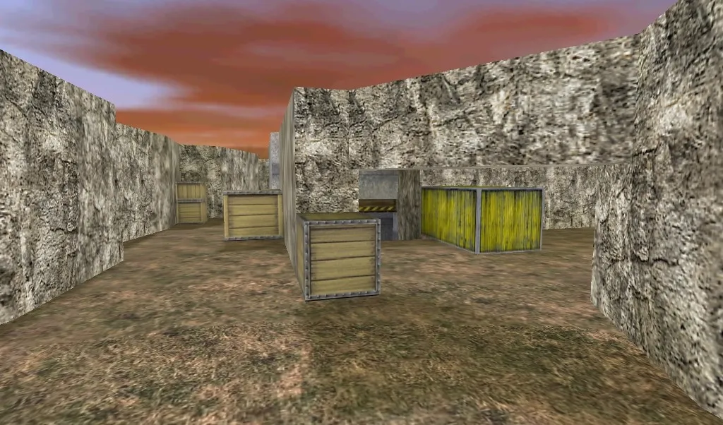 Скачать Карта de_mountainpass для CS 1.6: Тактика и особенности - Скриншот