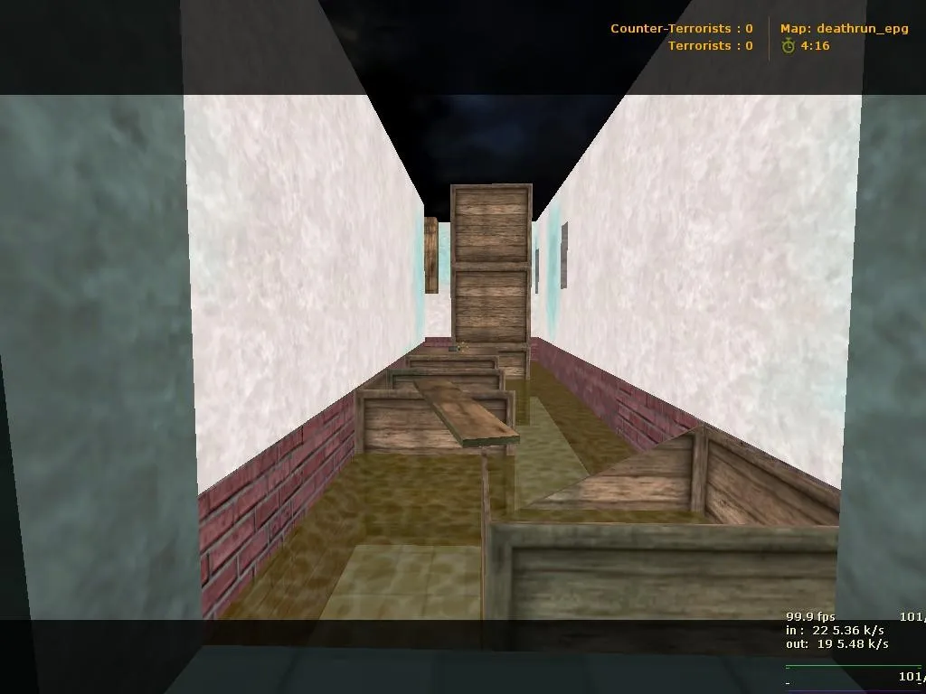 Скачать Карта deathrun_epg для CS 1.6: баланс сторон, точки, .nav для ботов и оптимизация wpoly/epoly - Скриншот