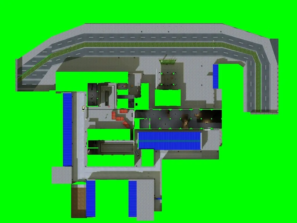 Карта de_stt для CS 1.6 - Тактика и особенности — скриншот 2