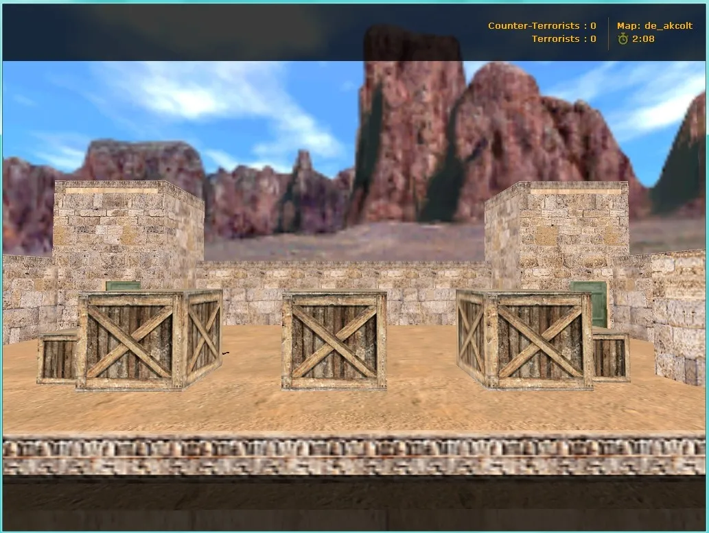 Скачать Карта de_akcolt для CS 1.6: точки, тактика за CT/T, оптимизация wpoly/epoly и .nav для ботов - Скриншот