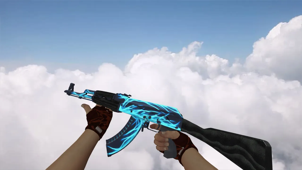 Скачать Модель v_ak47 Soul Devourer для CS 1.6: p_ak47, w_ak47, звук, анимация осмотра и текстуры - Скриншот