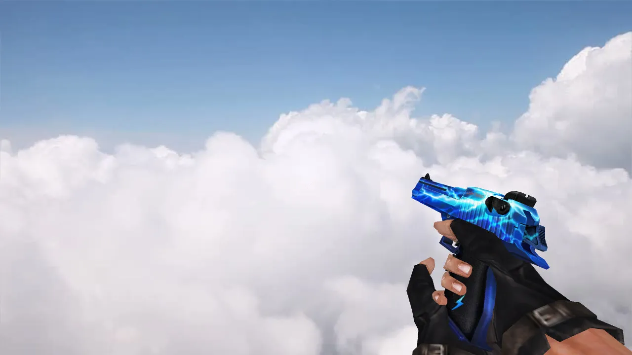 Скачать Модель «CSO Desert Eagle Blue Lightning» для CS 1.6 - Скачать - Скриншот