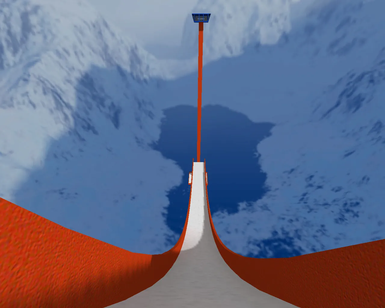 Скачать Карта «35hp_ski_jump» для CS 1.6: прыжки на ножах, точки, навигация ботов, оптимизация - Скриншот