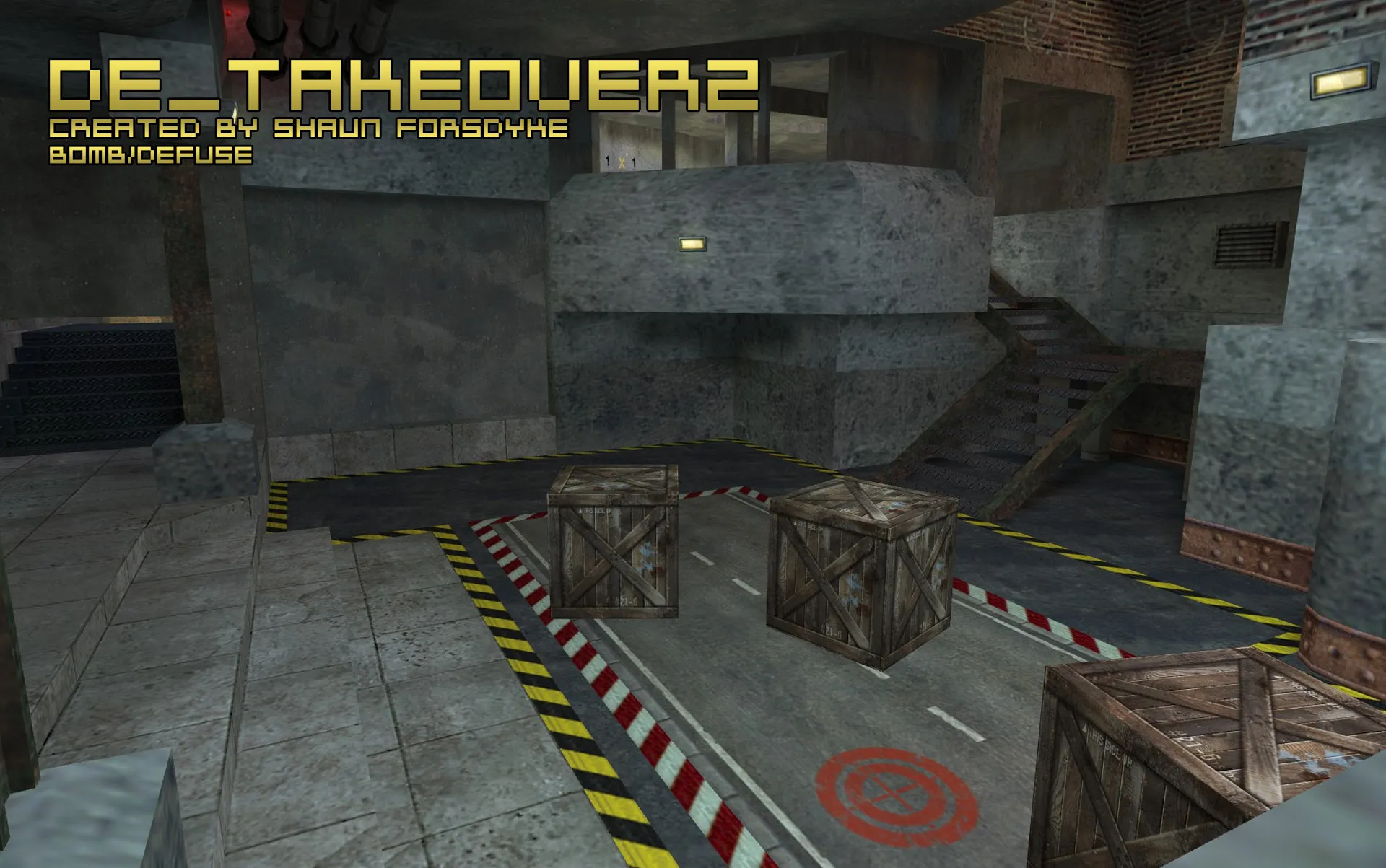Карта de_takeover2 для Counter-Strike 1.6: особенности и тактики — скриншот 20