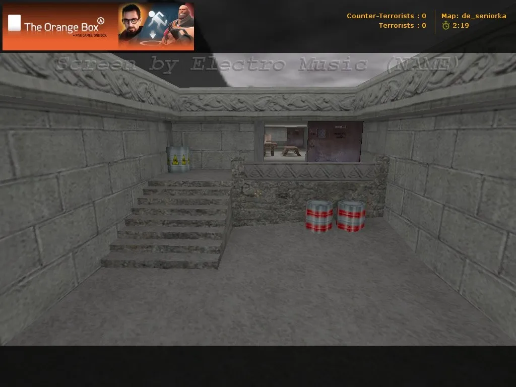 Скачать Карта de_seniorkax для Counter-Strike 1.6: Тактика и особенности - Скриншот