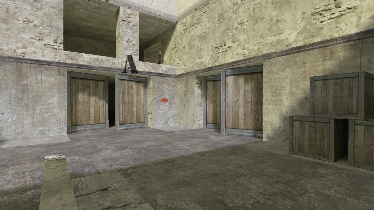 Скачать Карта de_shorty для CS 1.6 - Тактические возможности и баланс сторон - Скриншот