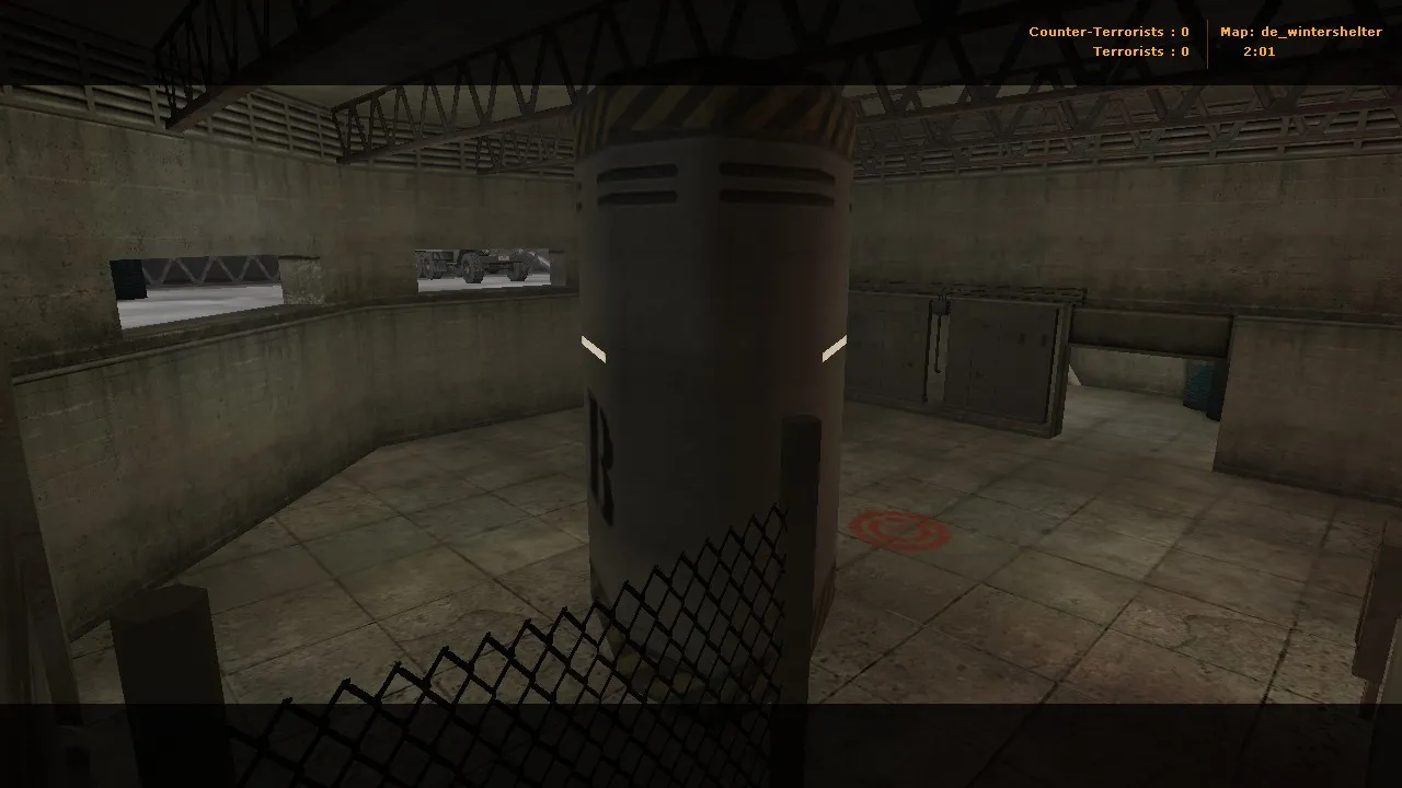 Скачать Карта de_wintershelter для Counter-Strike 1.6 - тактики и особенности - Скриншот