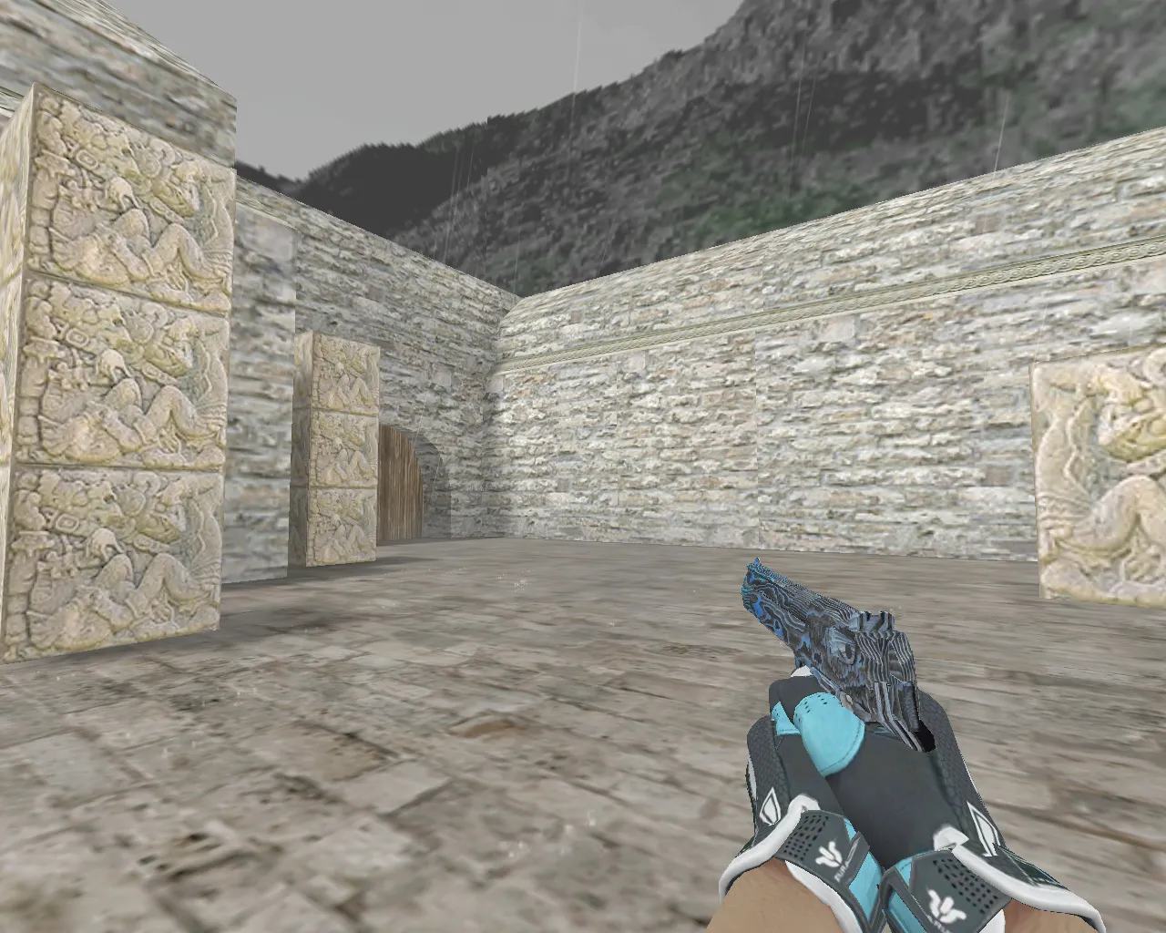 Скачать Deagle «Синяя фанера» (Blue Ply) для CS 1.6 - Идеальный выбор - Скриншот