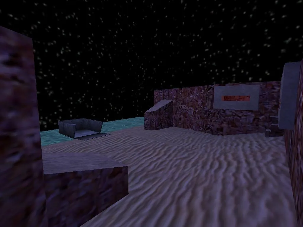 Скачать de_beach карта для CS 1.6: точки, маршруты, оптимизация и навигация ботов - Скриншот