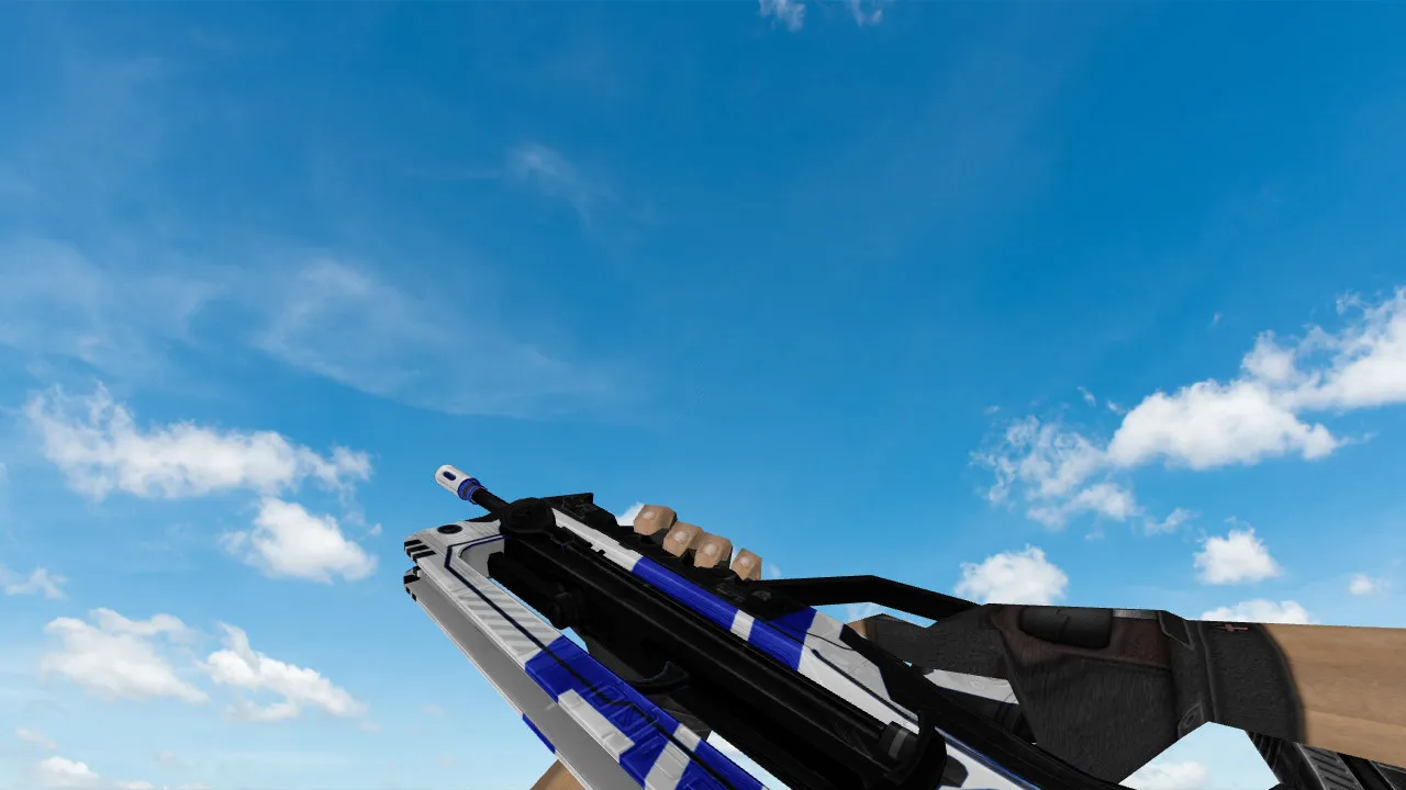 Скачать Модель «Famas Gekko» для CS 1.6 - Качественные текстуры и анимация - Скриншот
