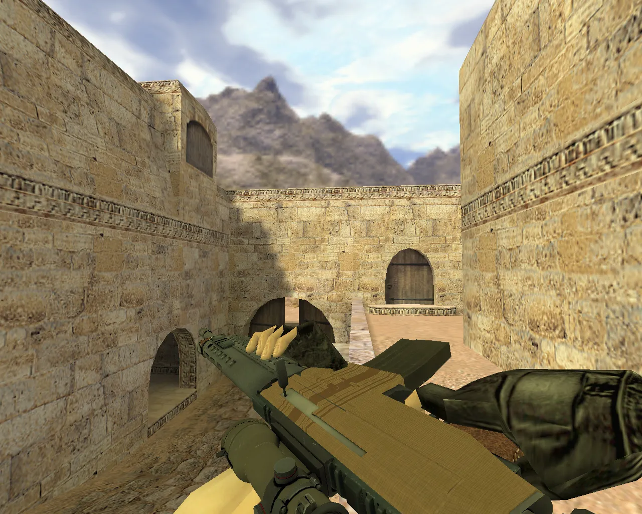 Скачать Модель SG-553 Странник для CS 1.6 - Загрузите и играйте - Скриншот
