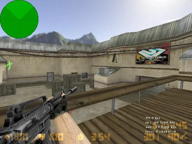 Скачать Карта de_localstrike для Counter-Strike 1.6: тактика и особенности - Скриншот