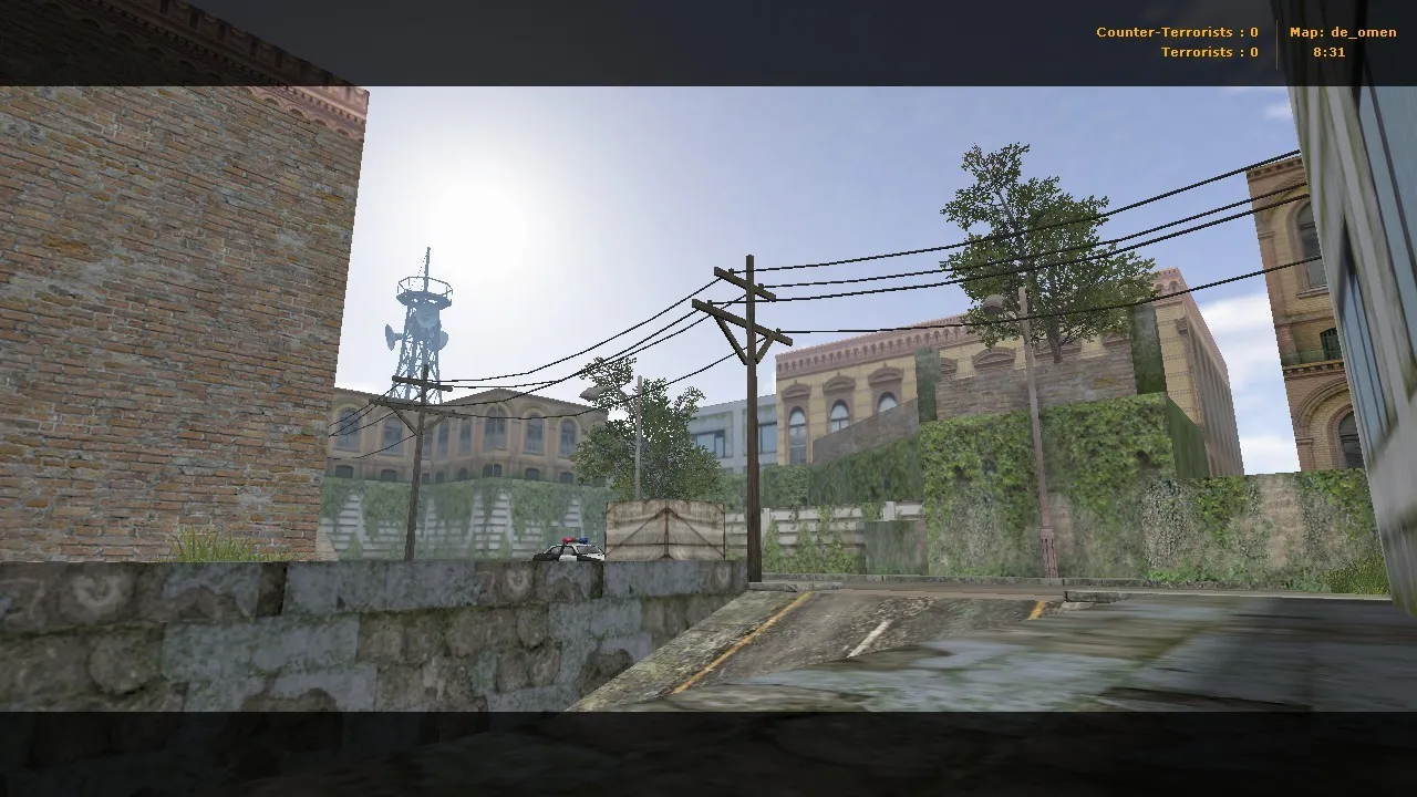 Скачать Карта de_omen для CS 1.6 - Оптимизация и Тактика - Скриншот