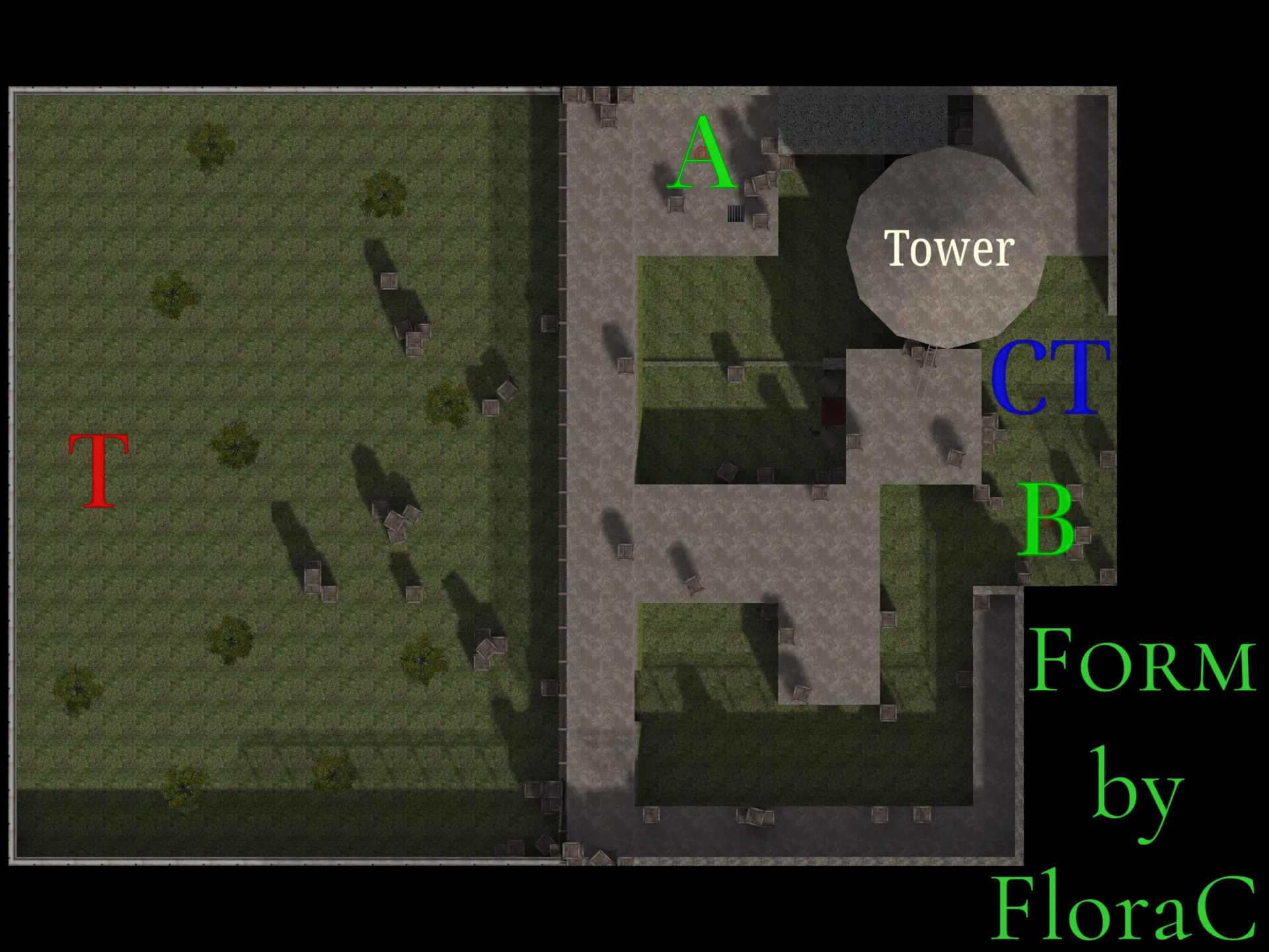 de_form_z карта для CS 1.6: тактика за T/CT, точки, .nav, оптимизация wpoly/epoly — скриншот 6