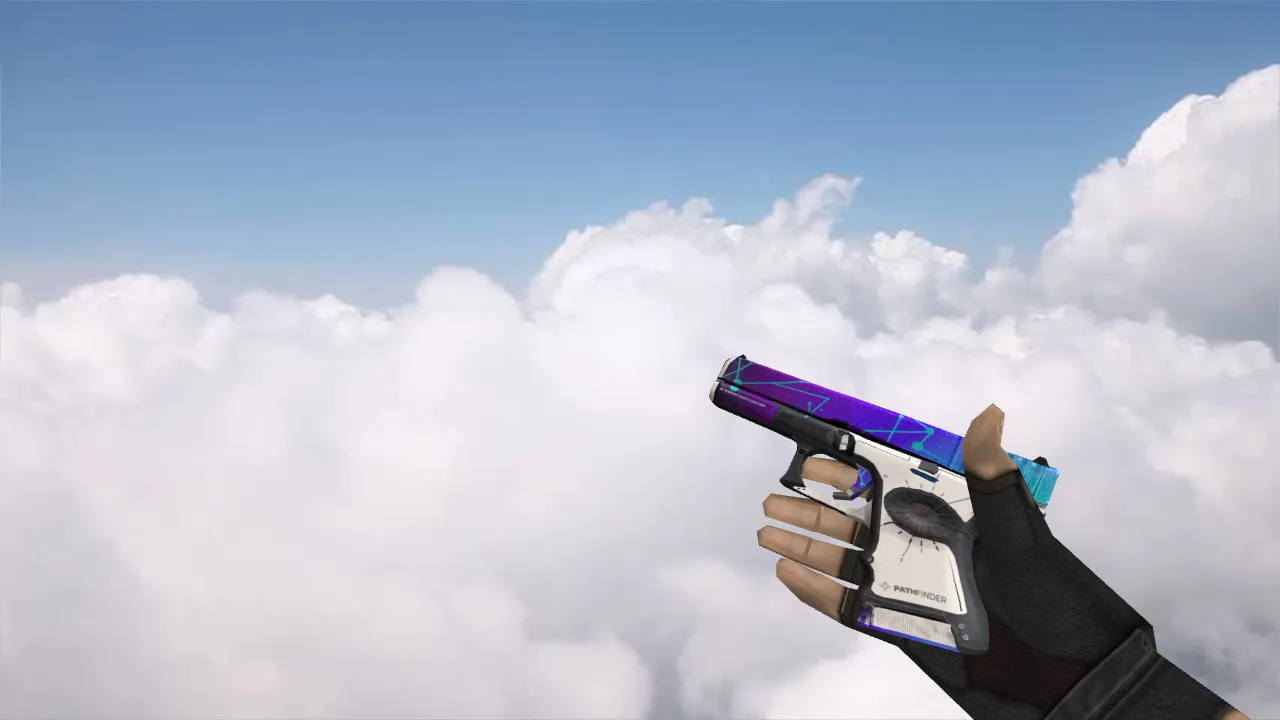 Модель Glock Pathfinder для CS 1.6 - Оружие с уникальным дизайном — скриншот 1