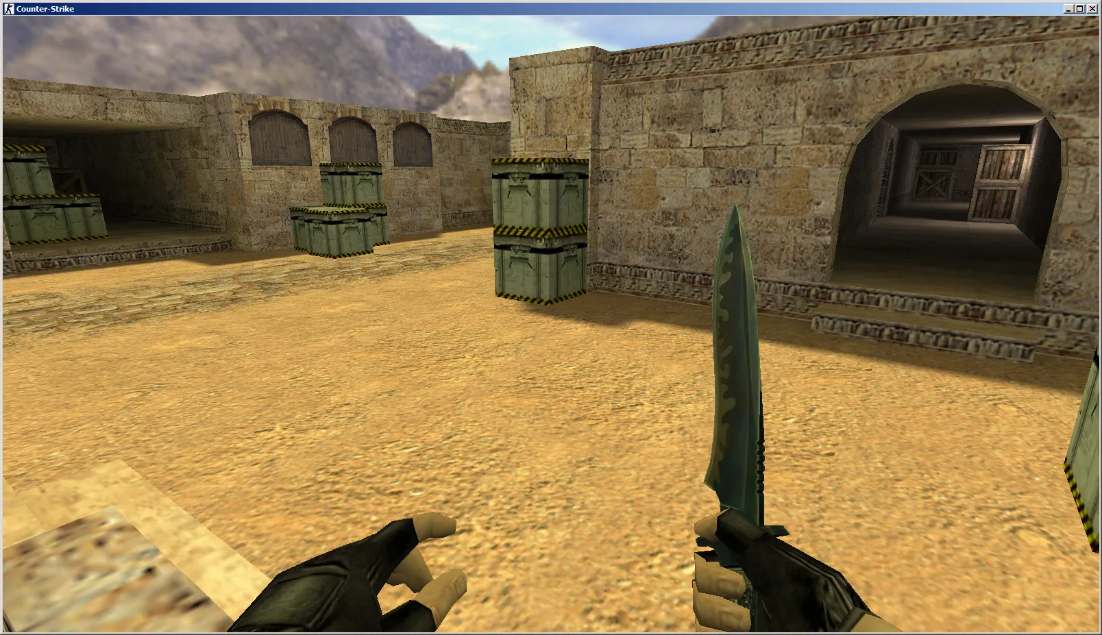 Скачать de_dust_bnd для CS 1.6: карта, точки для Т и КТ, bnd-стиль, .nav и оптимизация wpoly/epoly - Скриншот