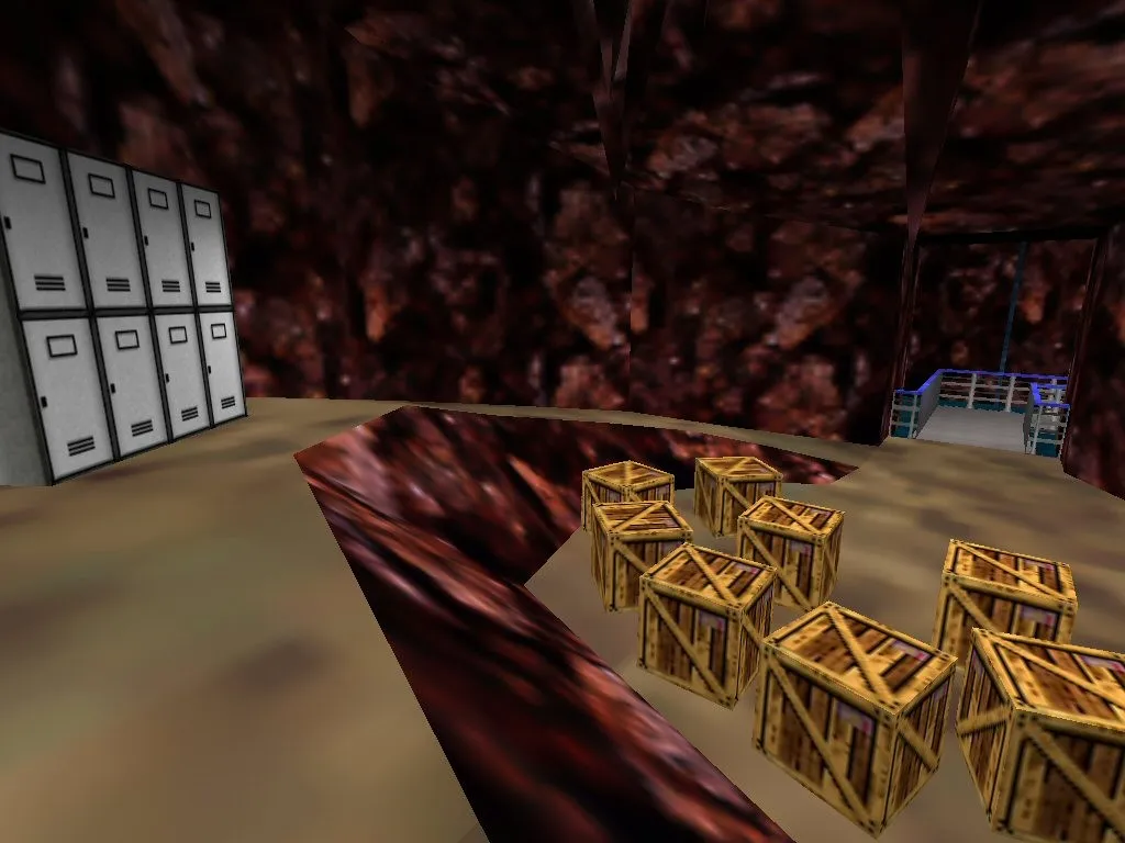 Скачать Карта ge_caverns для CS 1.6: подробное описание и тактики - Скриншот