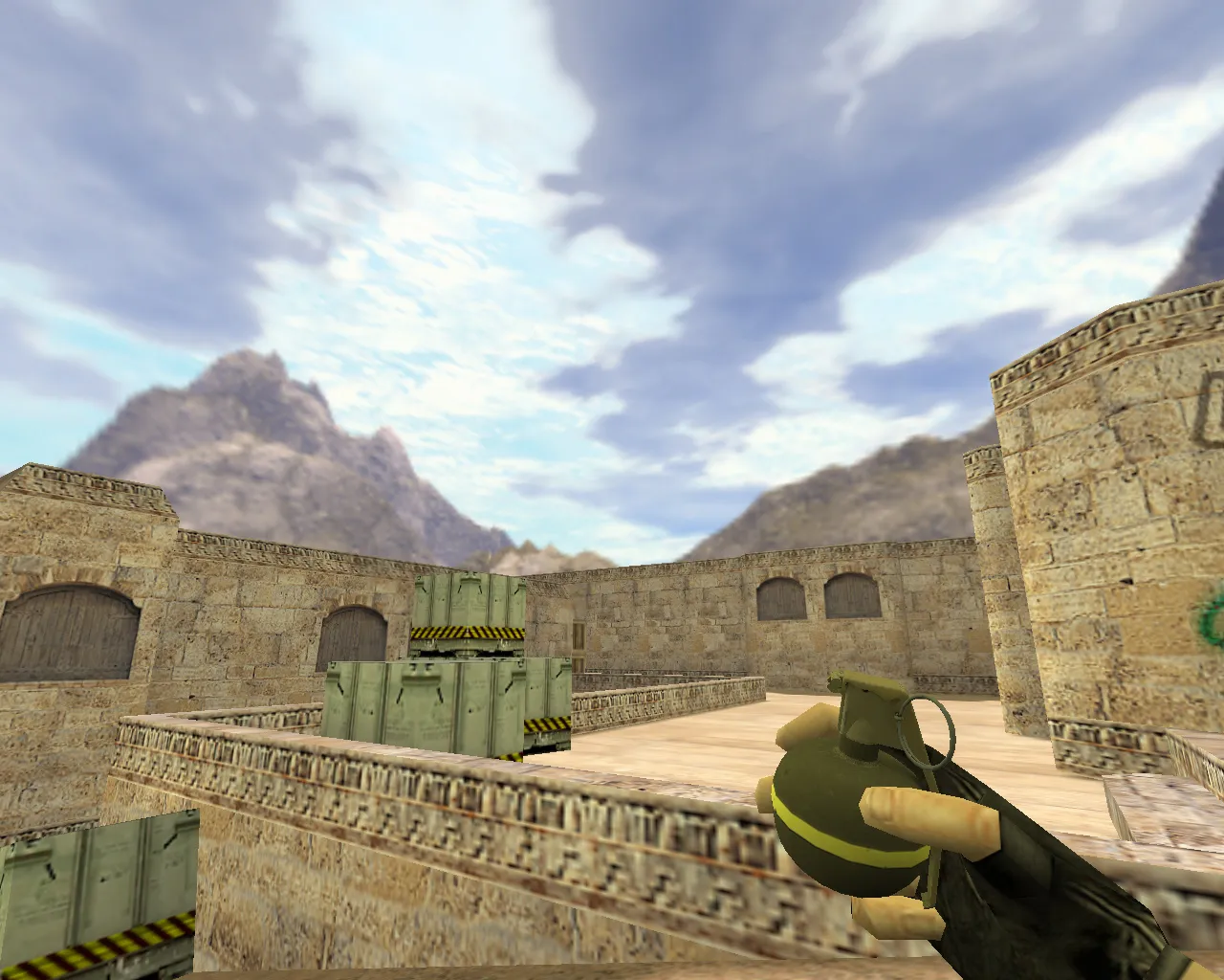 Скачать Модель «Пак гранат из CS:GO» для CS 1.6: v_, p_, w_ модели, звуки, анимация осмотра, текстуры и настройка - Скриншот