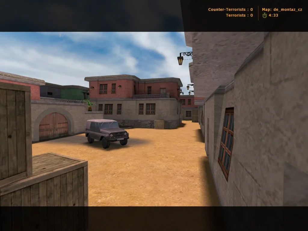 Скачать Карта de_montaz_cz для CS 1.6 - Тактические особенности и детали - Скриншот
