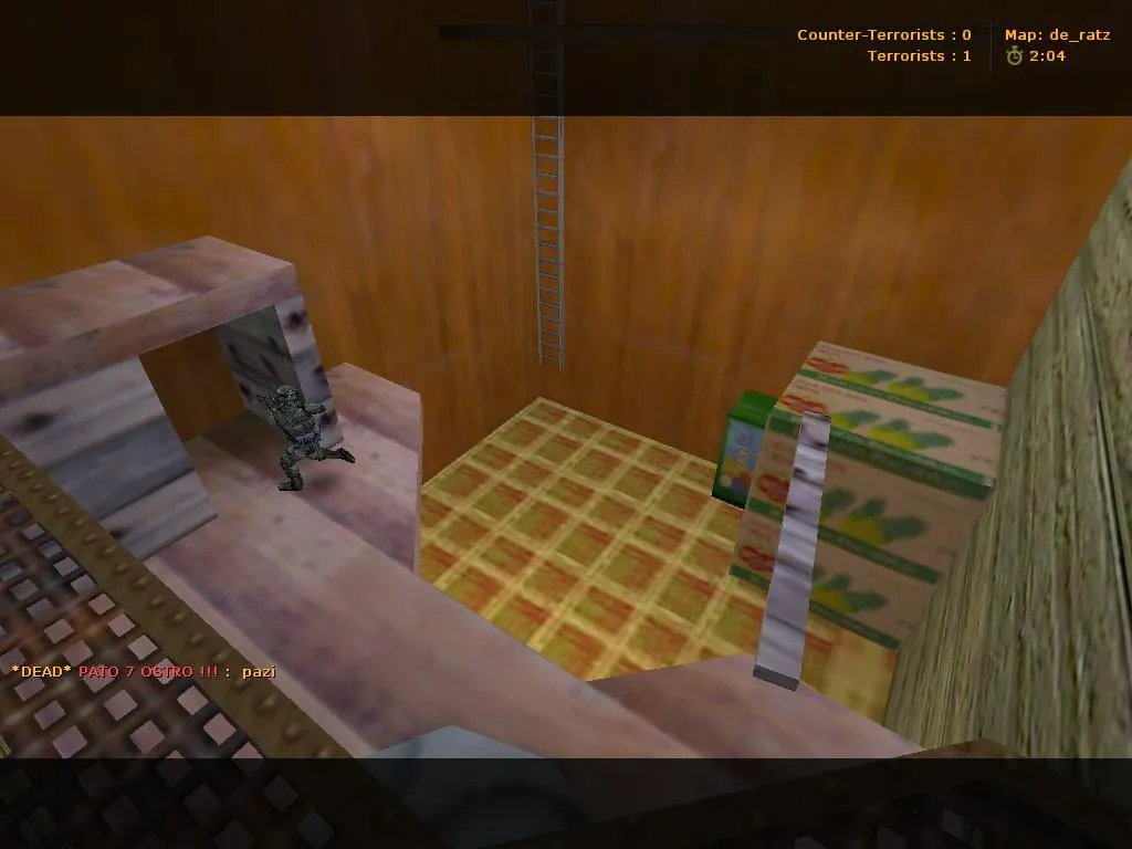 Скачать Карта de_ratz для CS 1.6: тактика и особенности - Скриншот