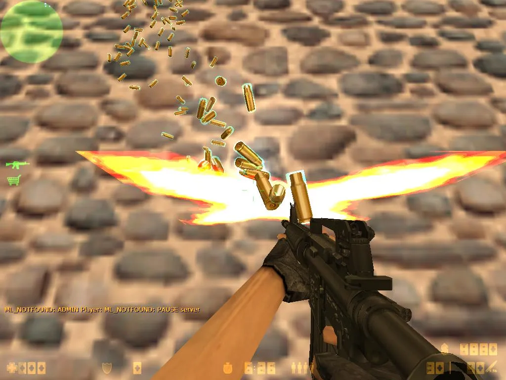 Модель гильз «Glowing Shells» для CS 1.6: v_ и p_ модели, звуки, анимация осмотра, текстуры — скриншот 7