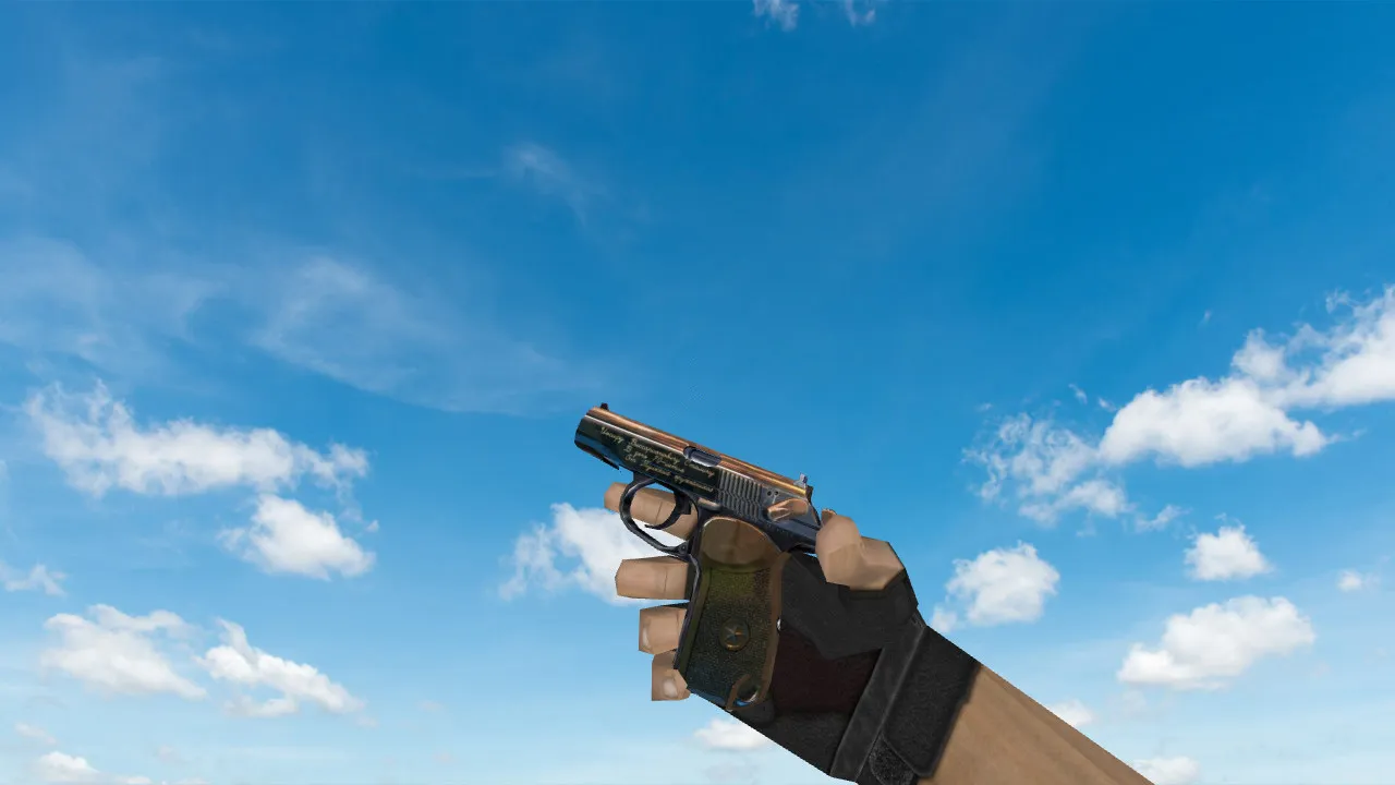 Скачать Модель «Makarov Stalin» для CS 1.6: Прокачай свой Glock - Скриншот