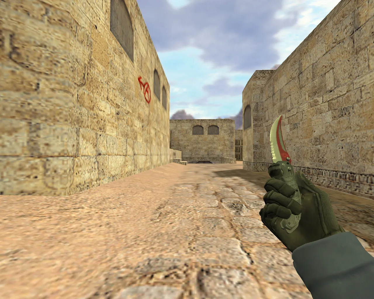 Скачать Модель «Складной нож Автотроника» v_knife_p модель для CS 1.6: звуки, анимация осмотра, текстуры - Скриншот