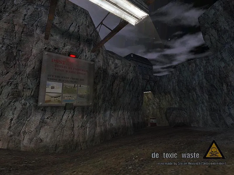 Скачать Карта de_toxic_waste для CS 1.6 - Обзор и тактики - Скриншот