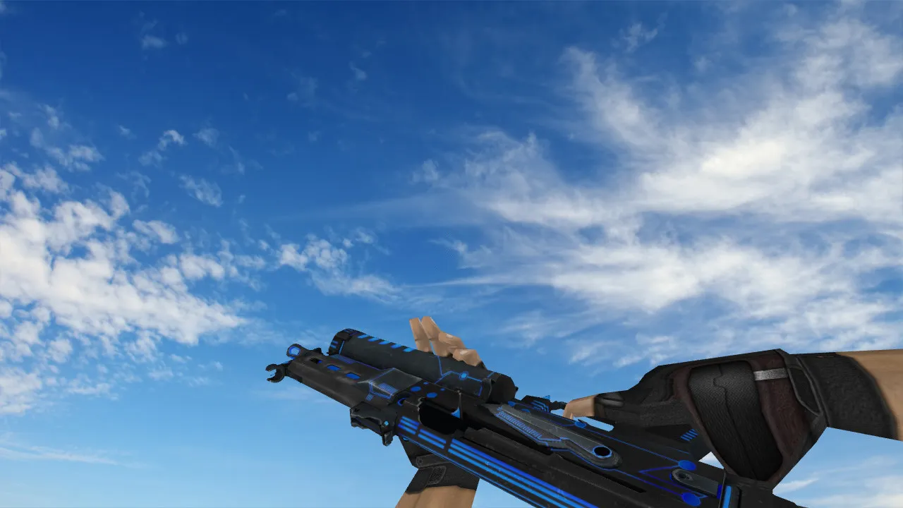 Скачать Модель «PP-19 Bizon Plasmax» для CS 1.6 - Уникальное оружие - Скриншот