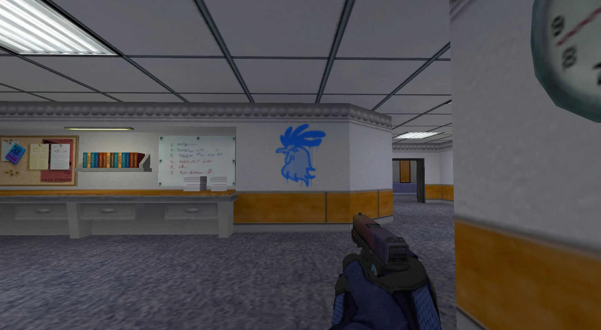 Скачать Граффити «Задира» для CS 1.6 — Уникальный стиль от CS:GO - Скриншот