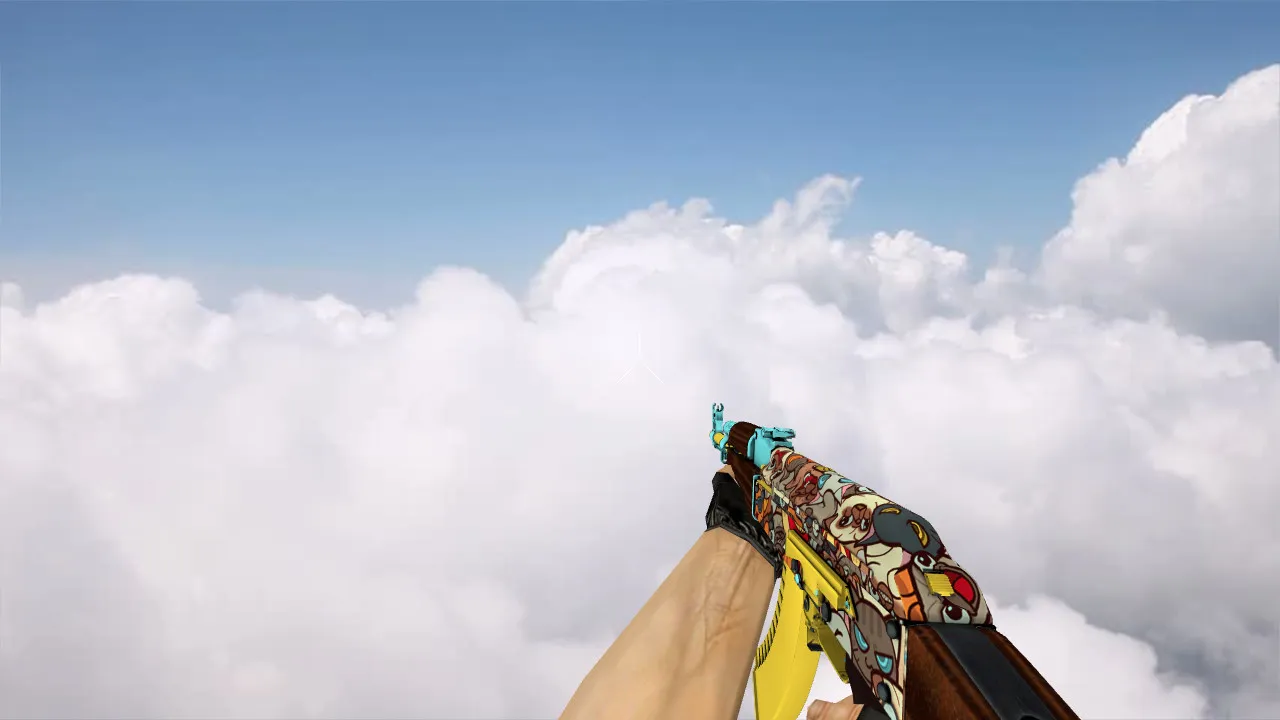 Скачать Модель «AK-47 PawPaw» для CS 1.6: v_ p_ w_ модели, звуки, анимация осмотра и текстуры - Скриншот