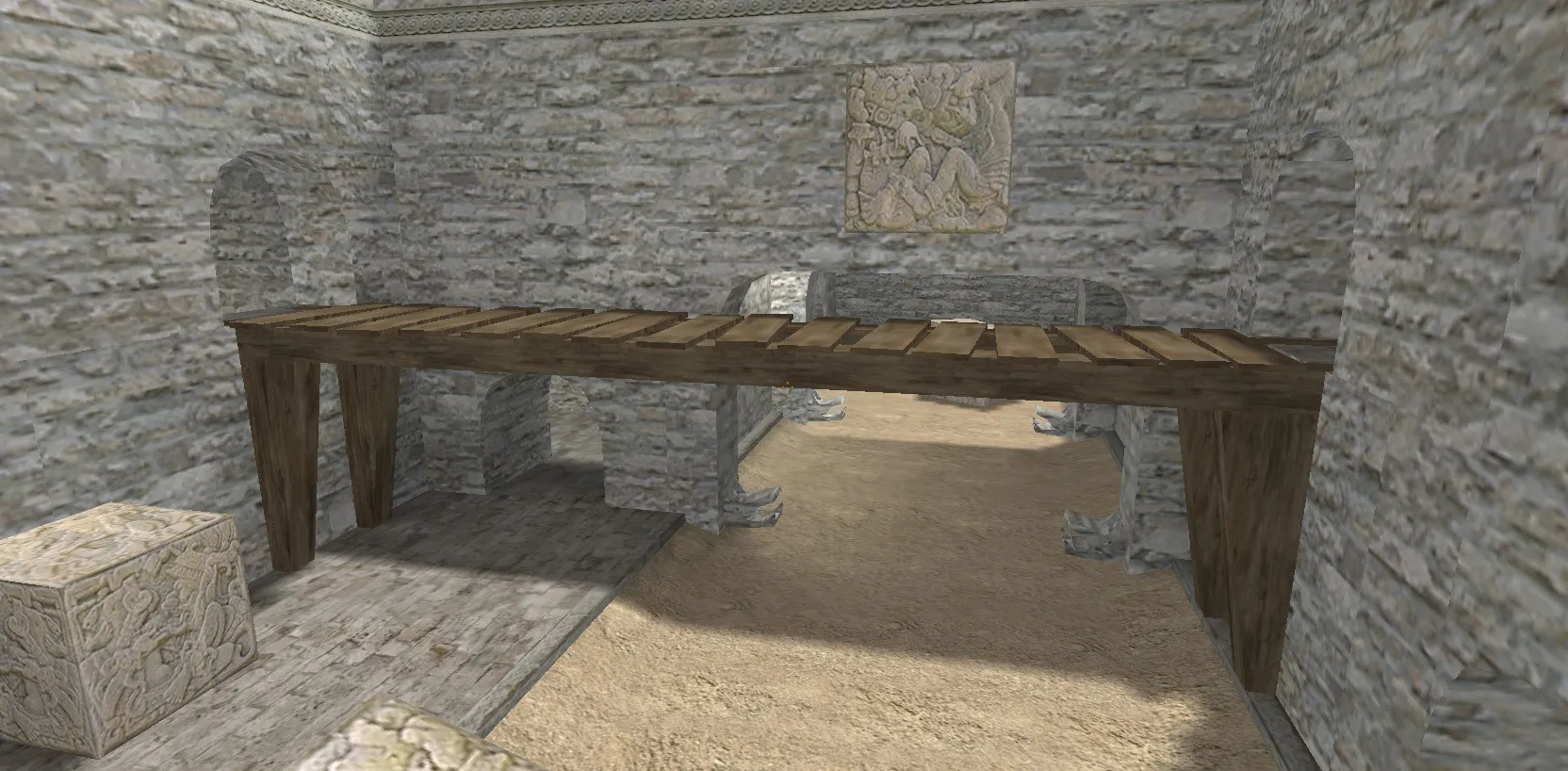 de_aztec5 карта для CS 1.6: тактика за Т и КТ, точки, .nav, оптимизация, wpoly/epoly — скриншот 1