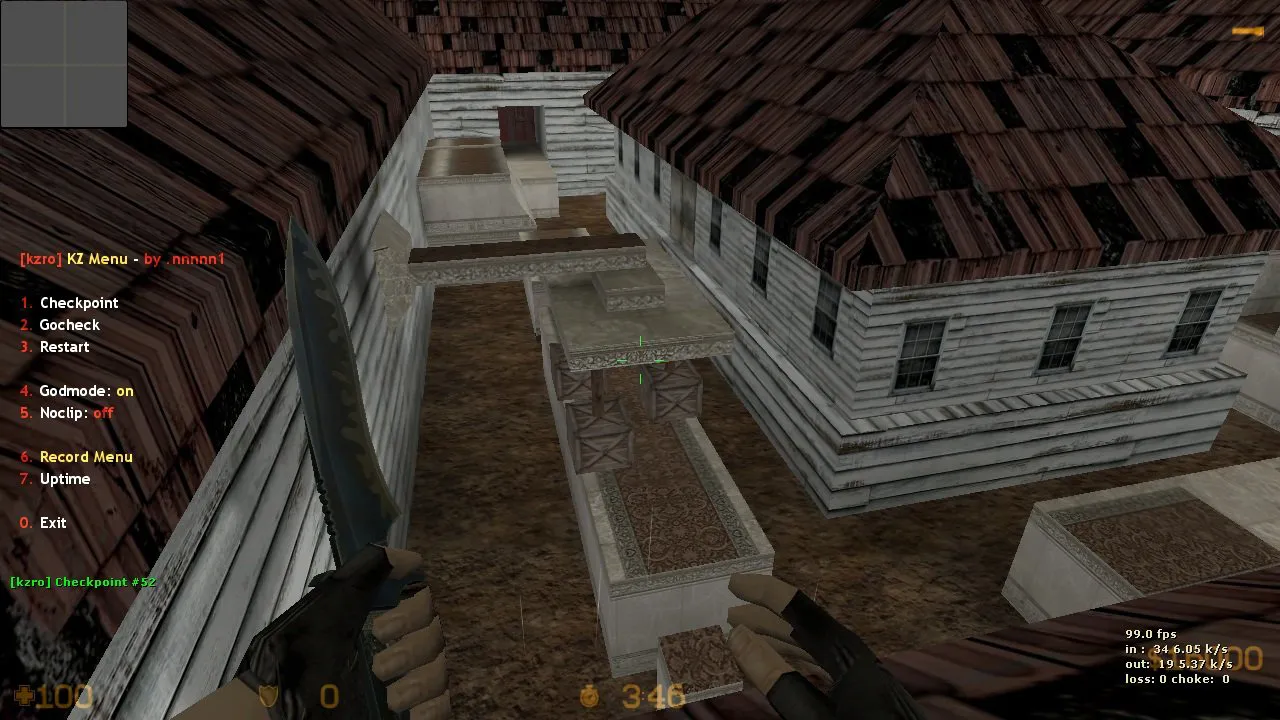 deathrun_3h для CS 1.6: тактика, точки, боты .nav и оптимизация карты — скриншот 2