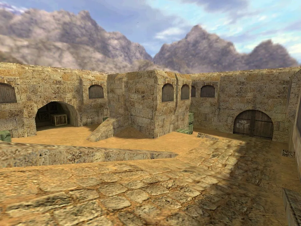 Карта de_sandrush для CS 1.6: подробный анализ и стратегии — скриншот 7
