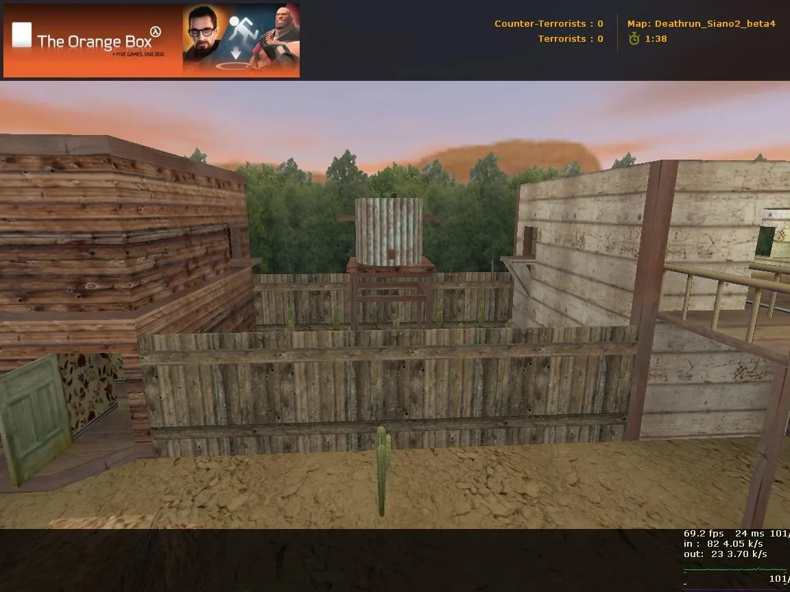 Скачать deathrun_siano2 — карта Deathrun для CS 1.6: точки, раунды, маршруты, .nav и оптимизация - Скриншот