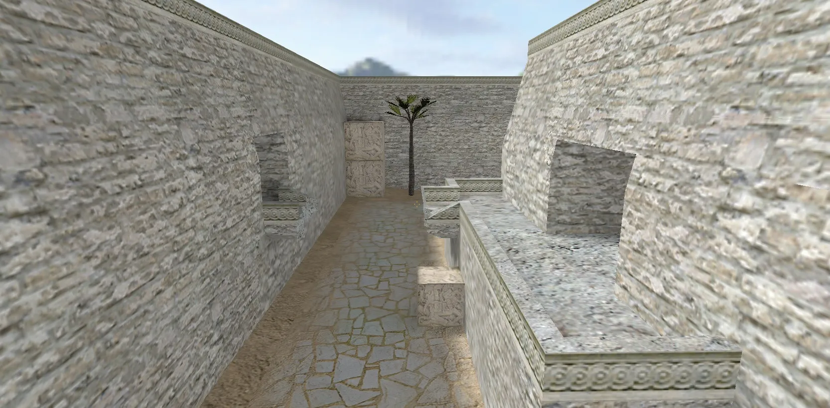 Скачать de_aztec_curse для CS 1.6: тактика, точки, .nav и оптимизация wpoly/epoly - Скриншот