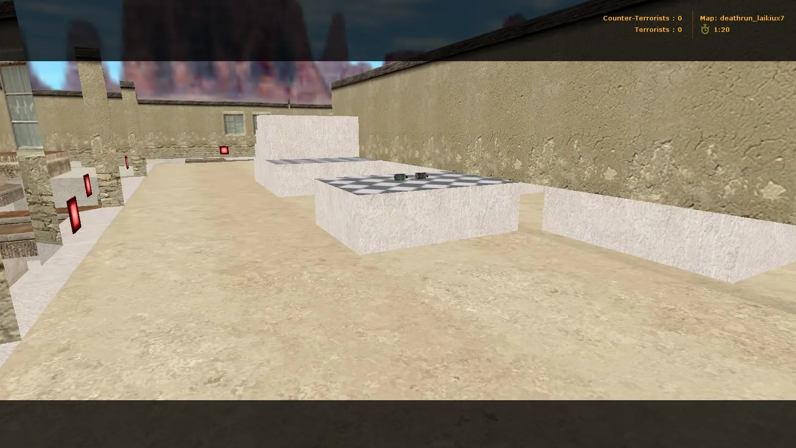 Скачать deathrun_laikiux7 для CS 1.6: точки, боты .nav, оптимизация wpoly/epoly, установка карты без риска - Скриншот
