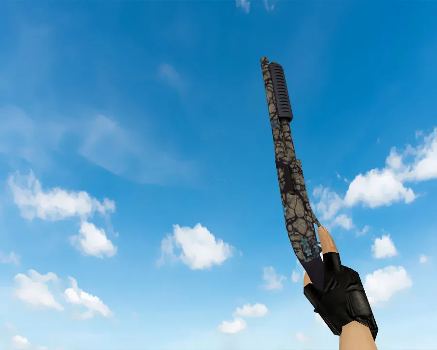 Скачать Sawed-Off | Сушь (Parched) для CS 1.6: уникальный скин - Скриншот