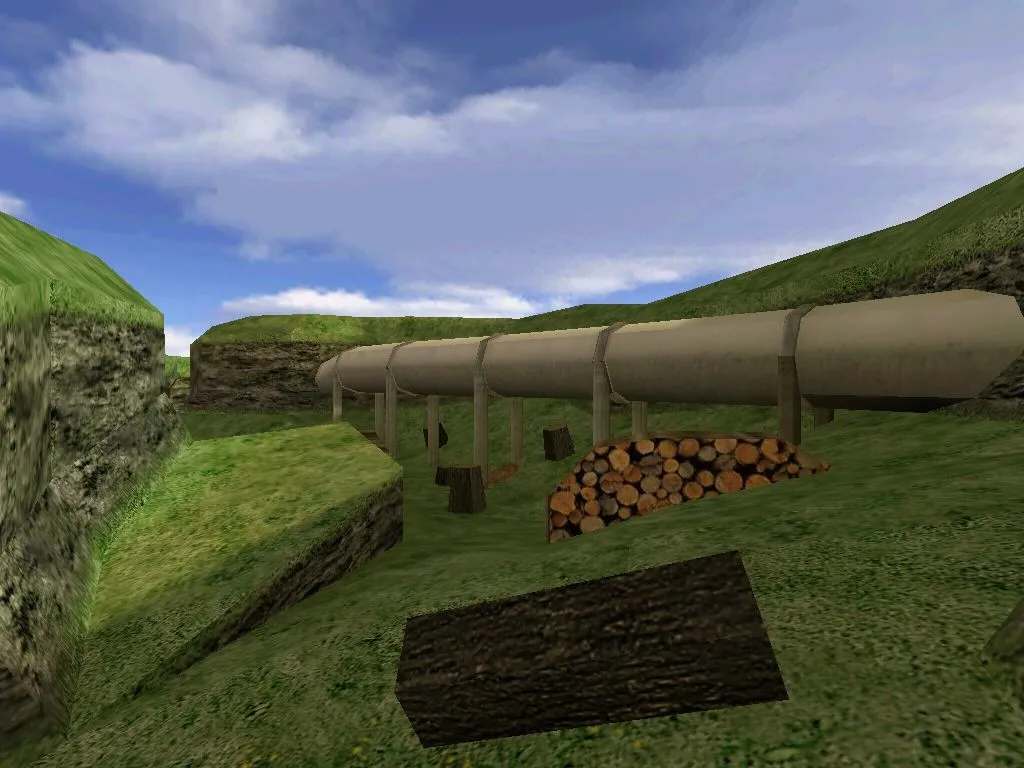 Карта de_pipeline для CS 1.6 - Тактические возможности и анализ — скриншот 6