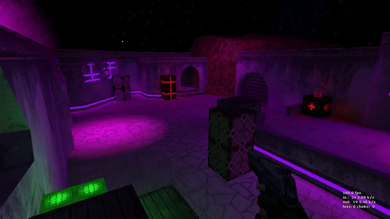 Скачать de_dust2_x для CS 1.6 — карта на мид и лонг, точки под CT/T, .nav и оптимизация - Скриншот