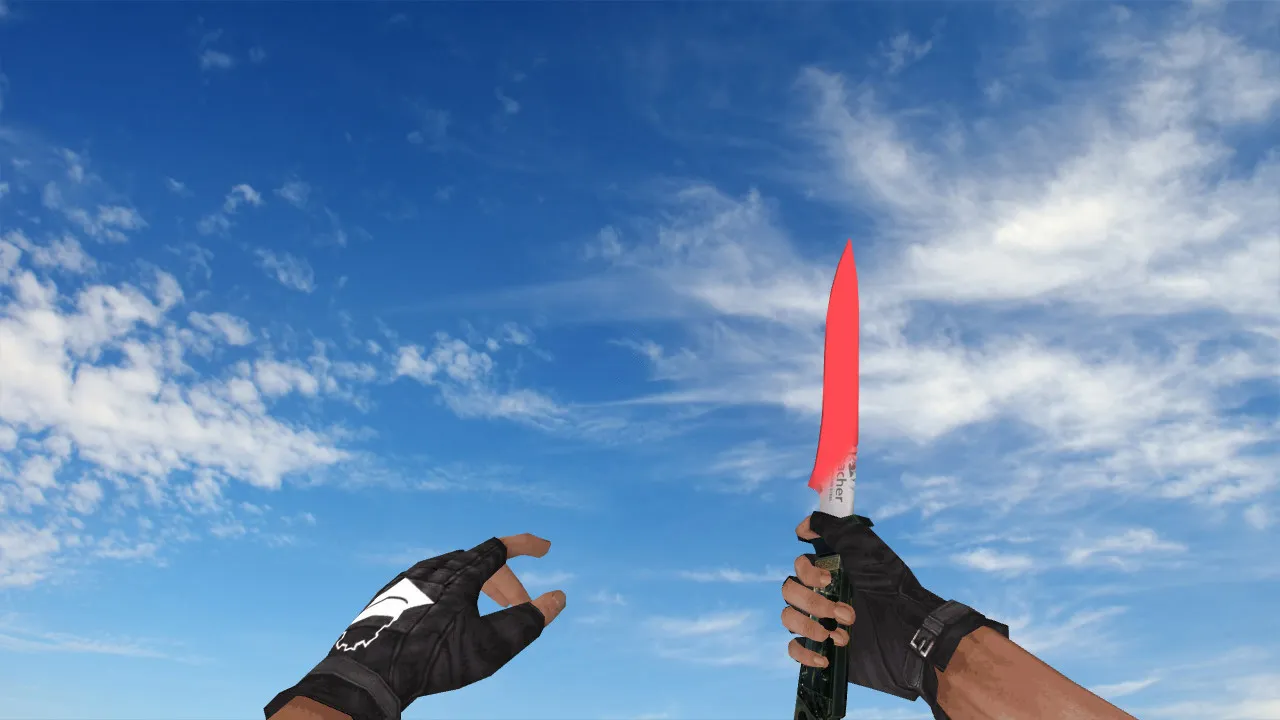 Скачать Модель «Knife 1000 Degree» (v_ / p_ / w_) для CS 1.6: звуки, анимация осмотра, качество текстур - Скриншот