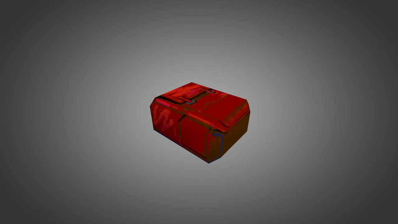 Скачать Модель «Red Backpack» v_model для CS 1.6: звуки, анимация осмотра, текстуры и четкость в игре - Скриншот