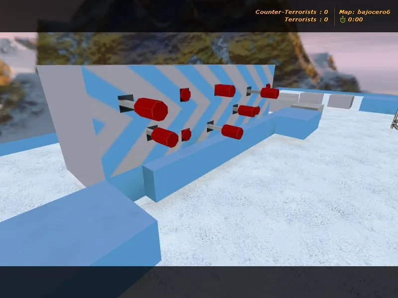 deathrun_bajocero для CS 1.6: точки, раунды и боты, .nav, оптимизация и настройка карты — скриншот 3
