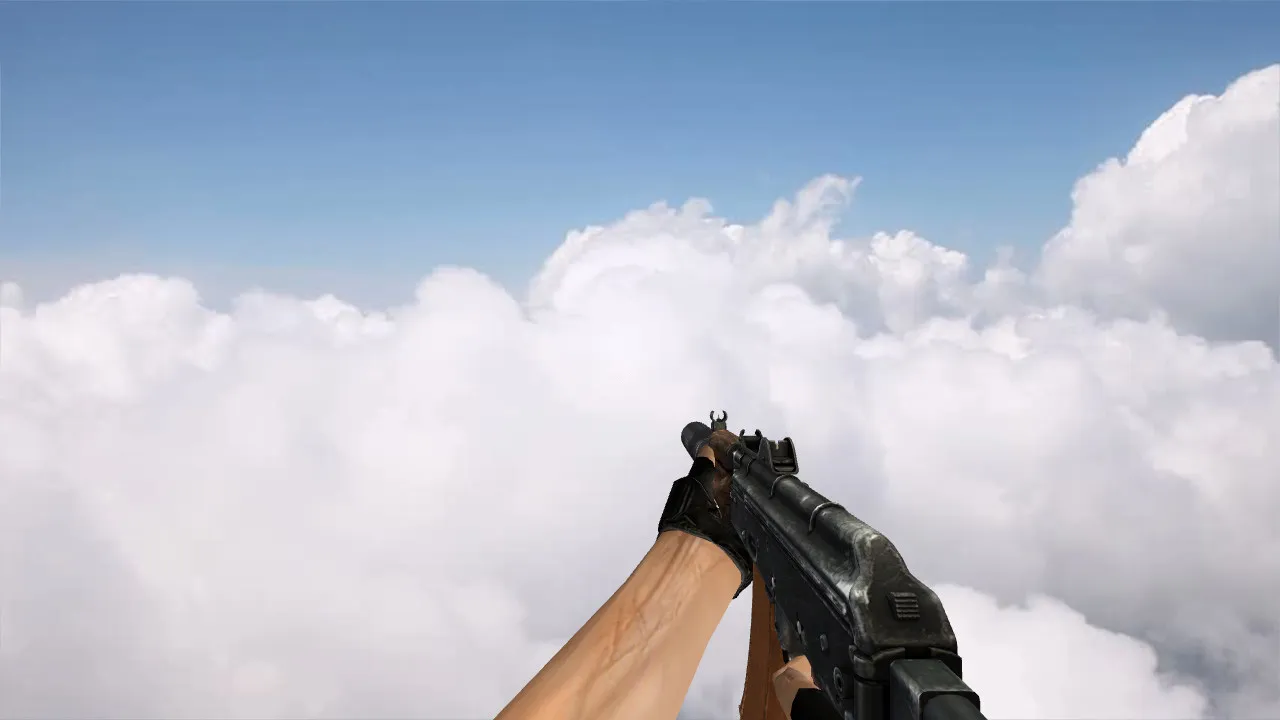 Скачать Модель «AKS-74U Supressed» для CS 1.6 — Идеальный выбор для геймеров - Скриншот