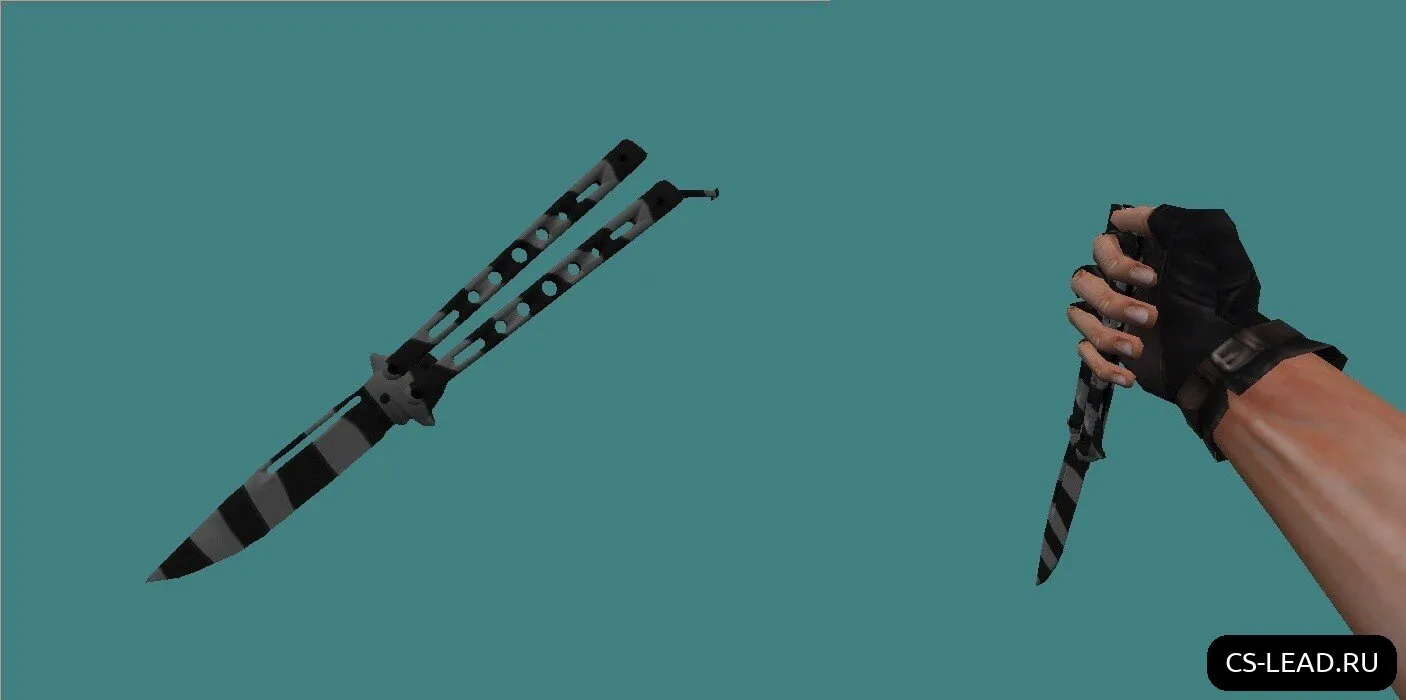 Скачать Модель ножа [Butterfly] (Retexture) - Скриншот